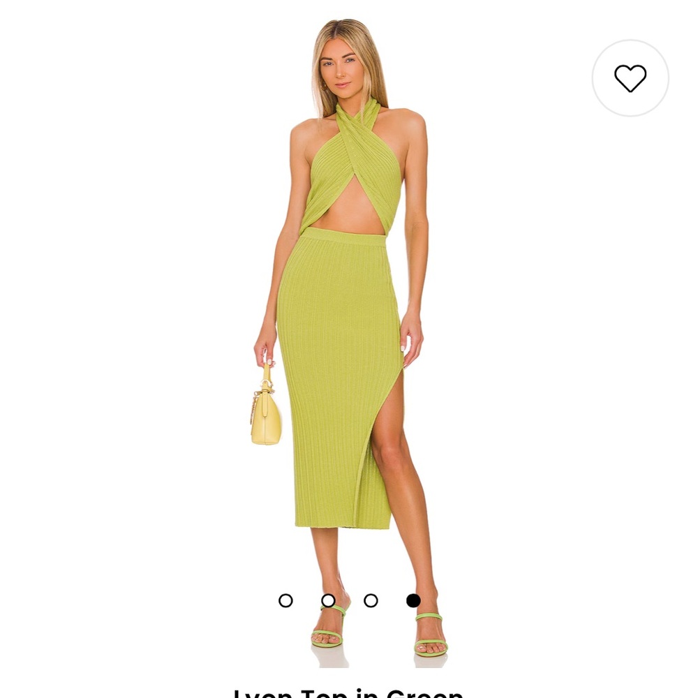 Lyon Top + skirt in Green
Camila Coelho — size SMALL